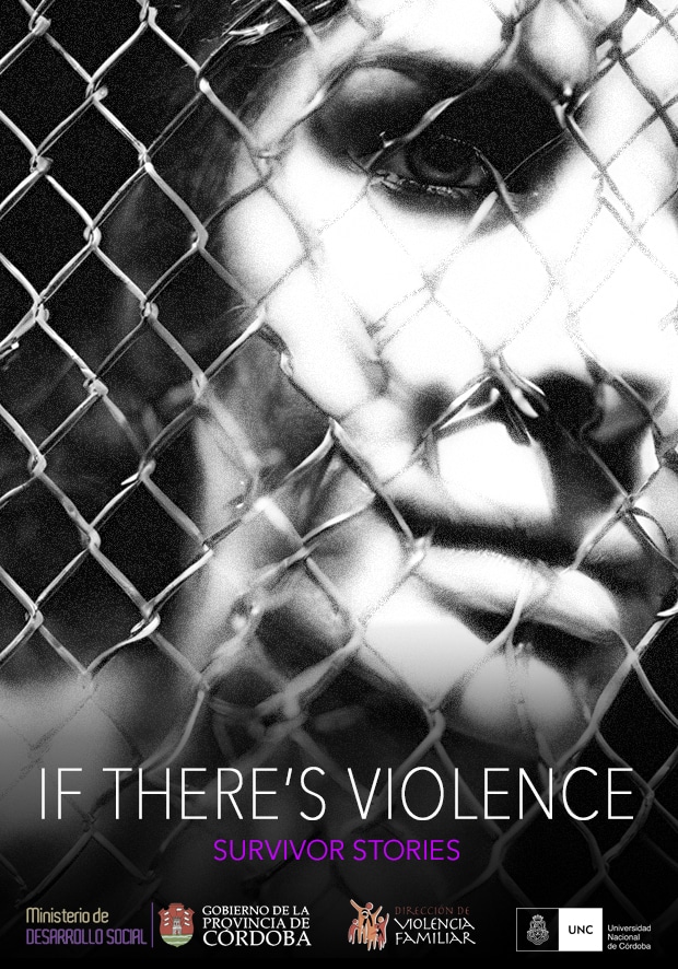 SI HAY VIOLENCIA POSTER